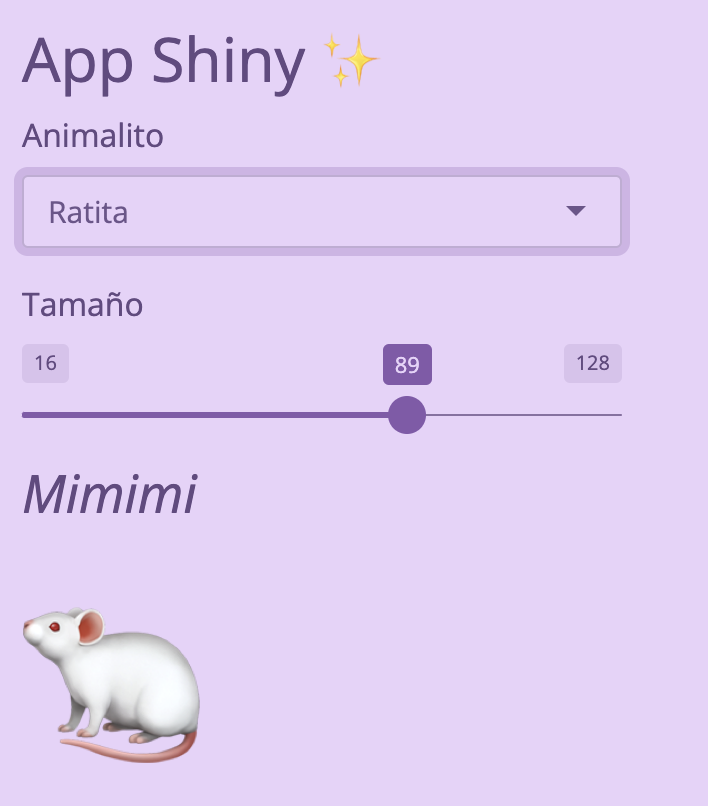 Temas de colores personalizados en apps Shiny